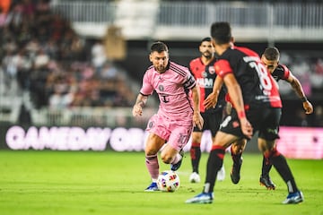 Messi featured in Inter Miami's friendly Newell's Old Boys.